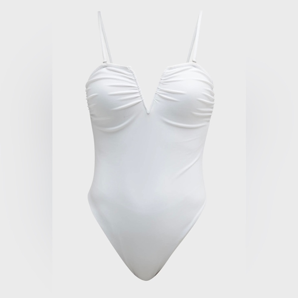 Ramy Brook Jolee white swim suit